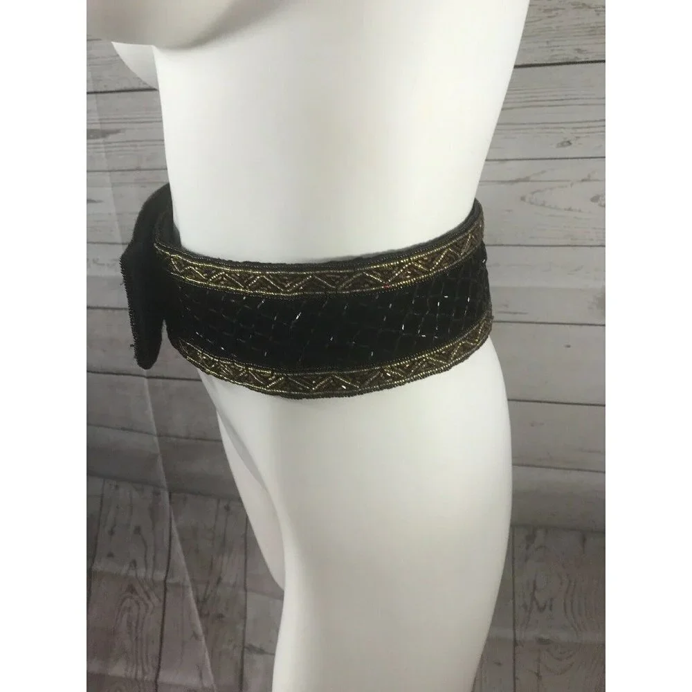 Vintage Christian Dior Ceintures Beaded Belt